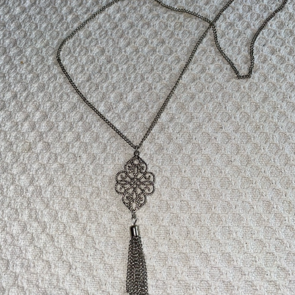 cute long necklace